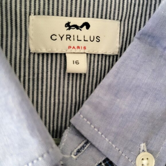 CYRILLUS Paris Boys Gingham Check and Stripe Shirts - Picture 2 of 9